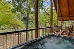 Riverfront A-Frame | Hot Tub + Fireplace - Image 4