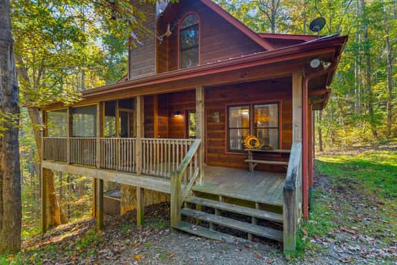 Hot Tub • Pet Friendly • Blue Ridge Treehouse - Image 1