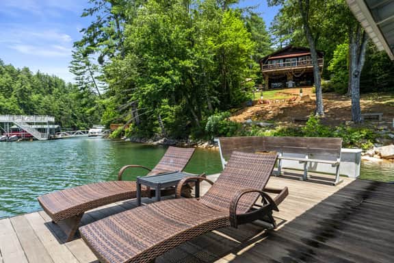 Lakefront Escape | Private Dock • Hot Tub • Pets - Image 3
