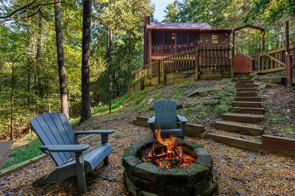 River's Creekside Cabin | Coosawattee River Resort  - Image 1