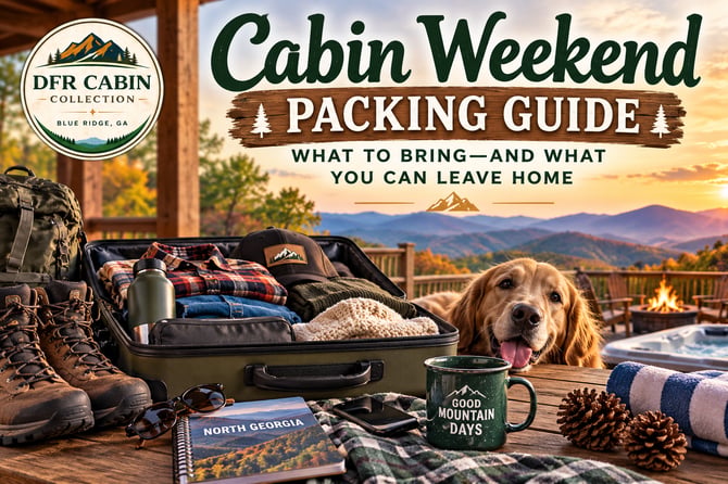 Cabin Weekend Packing Guide: What to Bring—and What You Can Leave Home