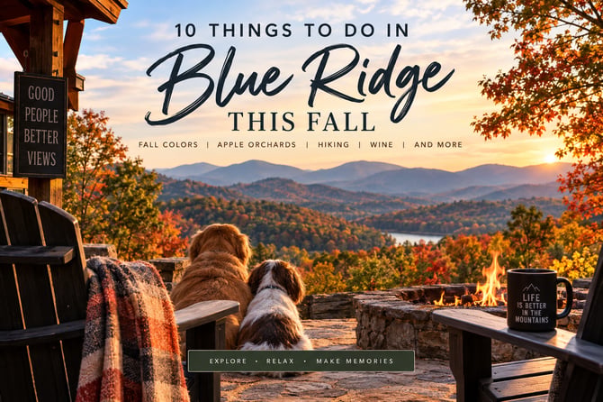10 Things to Do in Blue Ridge, Georgia This Fall
